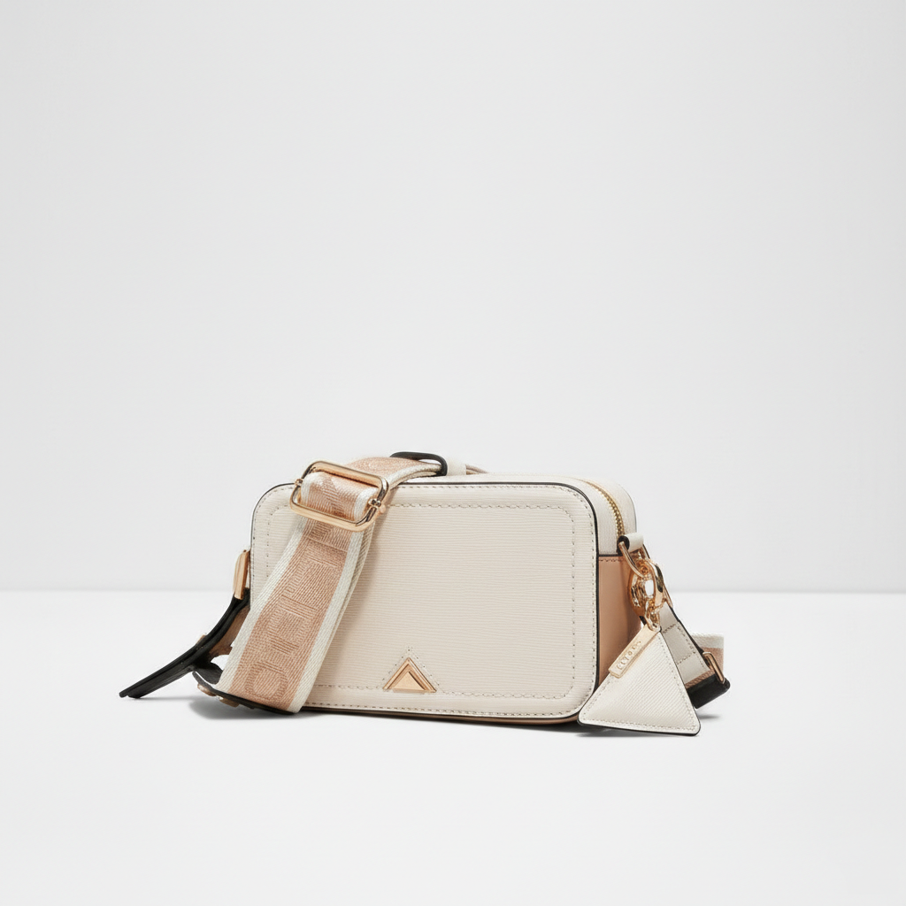 ALDO Original White Crossbody Camera Bag – Luxury Minimal Design