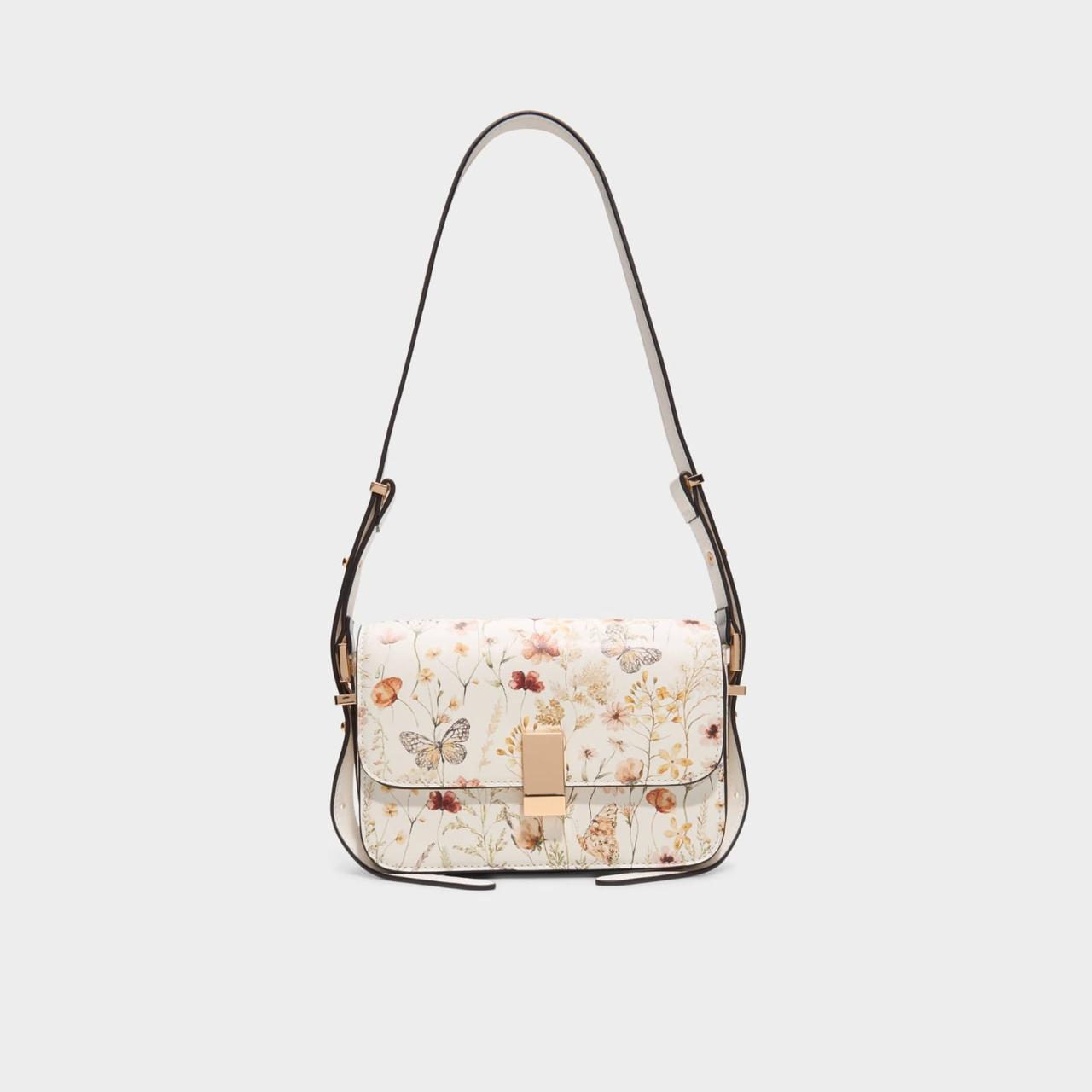 ALDO Original White Crossbody Camera Bag – Luxury Minimal Design
