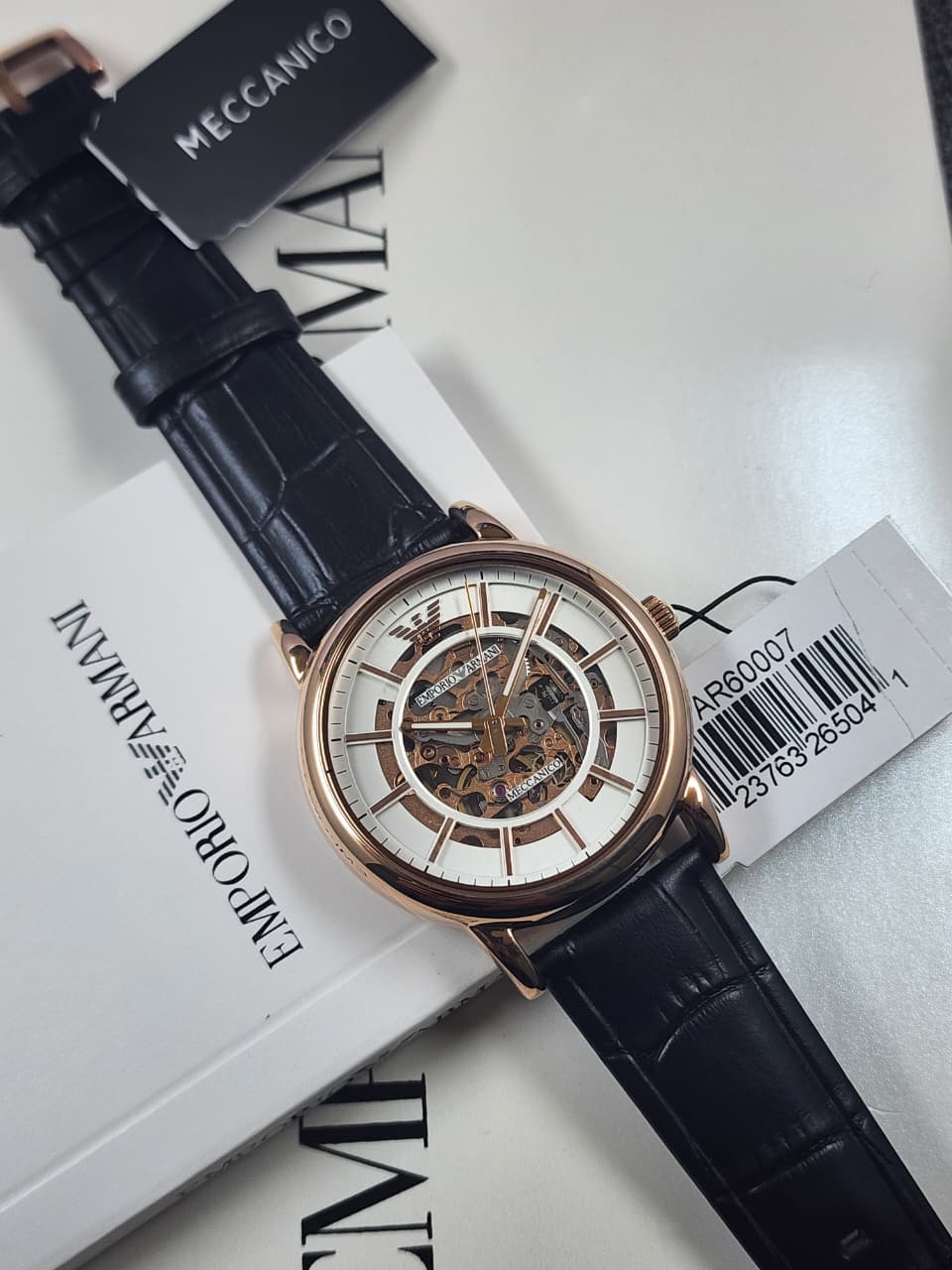 Emporio Armani Men’s Designer Watch – Classic Italian Craftsmanship