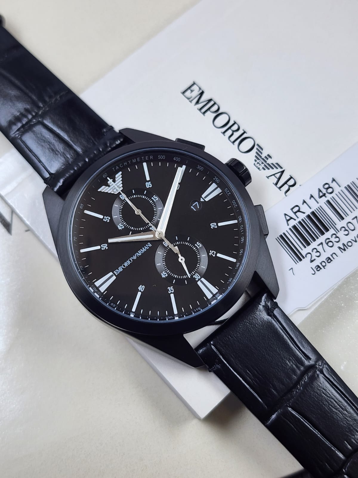 Emporio Armani Men’s Designer Watch – Classic Italian Craftsmanship